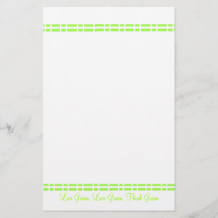 グリーンモダンデザイン 便箋