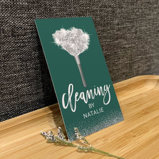 グリーンモダンハウス清掃メイドサービス 名刺