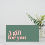 グリーンモダンパステルはっきりしたホリデーサロン (スタンド正面)