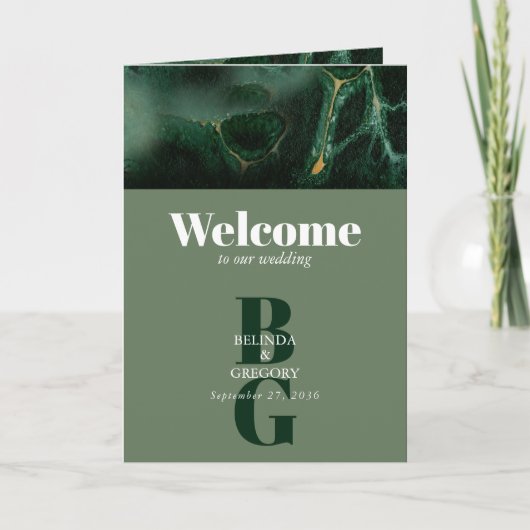 グリーンモダンモノグラム受注 プログラム (正面)