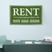 グリーンモダンレンタル事業 横断幕 (トレードショー)