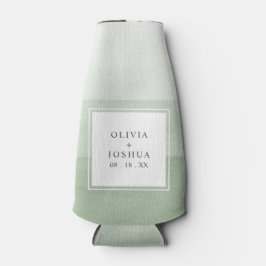 グリーンモダン結婚ズ ボトルクーラー