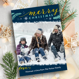 グリーンモダン金ゴールドスクリプシンプルト磁気