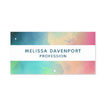 グリーンモダン&レッド宇宙ネブラウォーター色