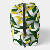 グリーンモノグラムの金ゴールドボール模様 ドップキット (右)