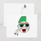 グリーンモホーク野球 ポストカード (正面/裏面)