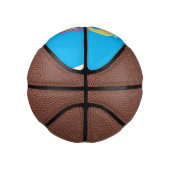 グリーンモレイウナギおもしろいアニメイラストレーション ミニバスケットボール (右)