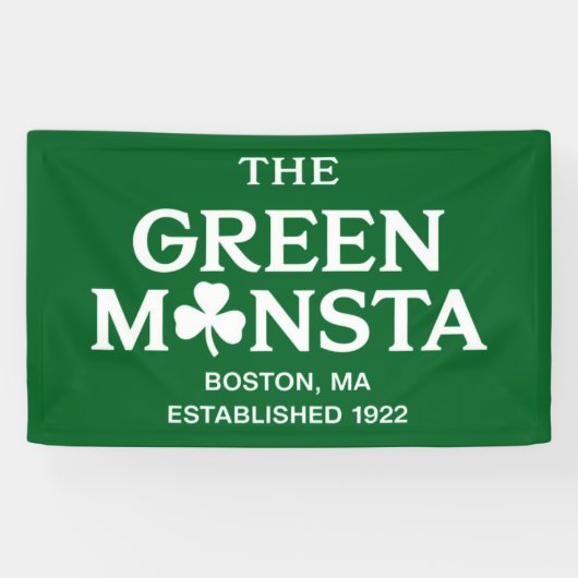 グリーンモンスタボストングリーンモンスタ野球ギフト 横断幕 (横)