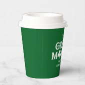 グリーンモンスタボストングリーンモンスタ野球ギフト 紙コップ (右)