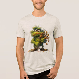 グリーンモンスターの花 トライブレンドTシャツ