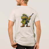 グリーンモンスターの花 トライブレンドTシャツ (裏面)