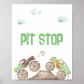 グリーンモンスタートラックパーティーフードステーション ポスター (正面)