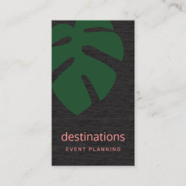 グリーンモンスタートロピカルリーフイベント計画 名刺