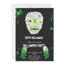 グリーンモンスターハロウィーンをトリックまたは扱う