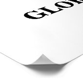 グリーンモンスターリーフウェルカム結婚ーズ ポスター (角)