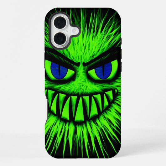 グリーンモンスター スマホケース iPhoneケース (裏面)