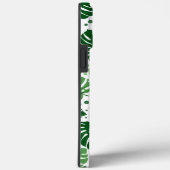 グリーンモンステラ模様 Case-Mate iPhoneケース (裏面 / 右)