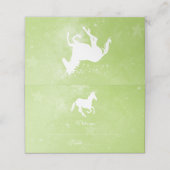 グリーンユニコーン披露宴座席表 プレイスカード (外部開封)