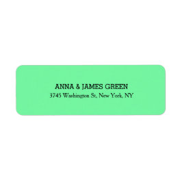 グリーンユニーククリエイティブクリーンスタイリッシュファミリ名 ラベル