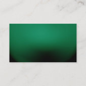 グリーンユニークプレーンプロフェッショナル名刺 名刺 (裏面)