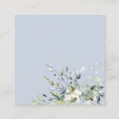 グリーンユーカリはカードの数を推測するキス エンクロージャーカード (裏面)