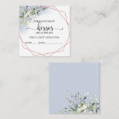 グリーンユーカリはカードの数を推測するキス エンクロージャーカード (正面/裏面)