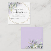 グリーンユーカリはカードの数を推測するキス エンクロージャーカード (正面/裏面)