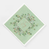 グリーンユーカリグリッタースパークルセージ植物学 (コーナー)