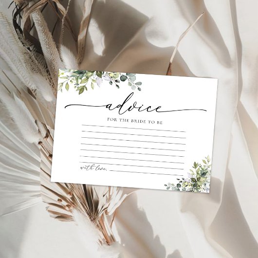 グリーンユーカリフローラアドバイスカード