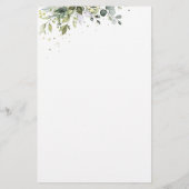 グリーンユーカリフローラブライダルシャワービンゴ (裏面)