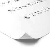 グリーンユーカリプタスファーンファーンフォーナスクロスバプテスウェルカム ポスター (角)