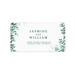 グリーンユーカリプトゥスフレームボーダー ラベル