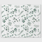 グリーンユーカリ包装紙 ラッピングペーパー (フラット)