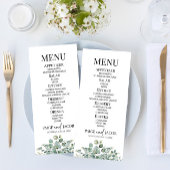 グリーンユーカリ植物性庭園の結婚式食品 メニュー