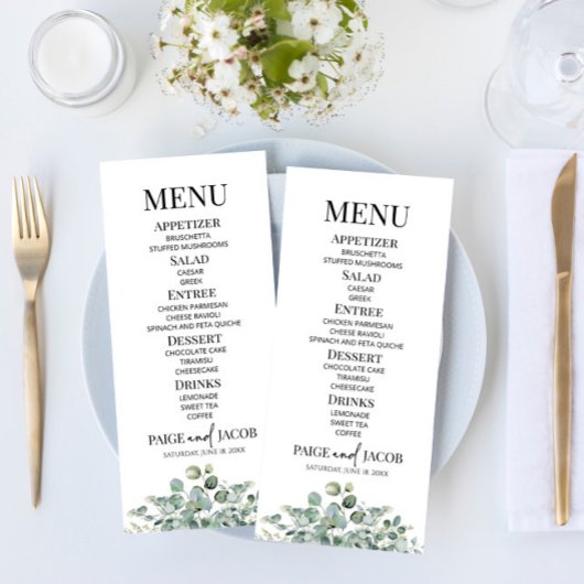 グリーンユーカリ植物性庭園の結婚式食品 メニュー