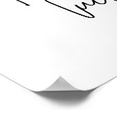 グリーンユーカリ結婚プトゥス野外の真の愛へようこそ ポスター (角)