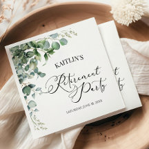 グリーンユーカリ葉パネスボタニカルリタイアパーティー