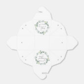 グリーンユーカリ離れパネスボタニカル婚約パーティ フェイバーボックス (折り畳みなし)