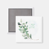 グリーンユーカリ離れ マグネット (正面/裏面)