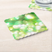 グリーンライト紙コースター ペーパーコースター (アングル)