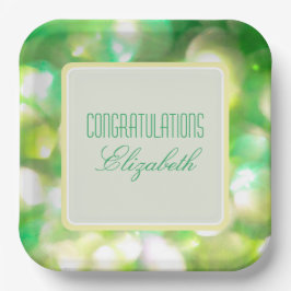 グリーンライト紙プレート ペーパープレート