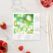 グリーンライト紙 縁ありカクテルナプキン (インサイチュ)