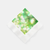 グリーンライト紙 縁ありカクテルナプキン (角)