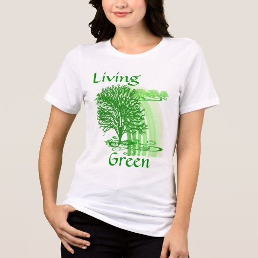 グリーンライフにまつわる名言 トライブレンドTシャツ (正面)