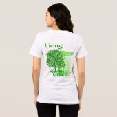 グリーンライフにまつわる名言 トライブレンドTシャツ (裏面全面)