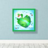 グリーンライフ キャンバスプリント (インサイチュ (ウッドフロア))