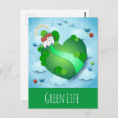 グリーンライフ ポストカード (正面/裏面)