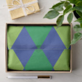 グリーンライムグリーンダイヤモンドパ市松模様にターン 薄葉紙 (ギフト)