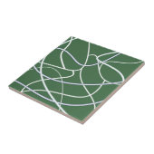 グリーンラインアートパターン タイル (側面)