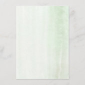 グリーンラエレガントンロマ結婚ティック詳細 エンクロージャーカード (裏面)